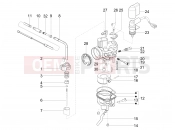 Carburetor's components - Piaggio NRG Power DD 2011