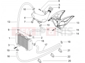 Cooling system - Piaggio NRG Power DD 2011