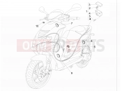 Main cable harness - Piaggio NRG Power DD 2011