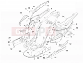 Side cover - Spoiler - Piaggio NRG Power DD 2011