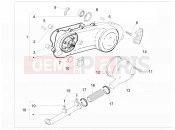 Crankcase cover - Crankcase cooling - Piaggio NRG Power DD 2017
