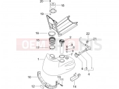 Fuel tank - Piaggio NRG Power DD Serie Speciale 2012