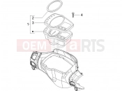 Meter combination - Cruscotto - Piaggio NRG Power DD Serie Speciale 2012