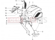 Front shield - Piaggio NRG Power DT 2005