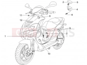 Main cable harness - Piaggio NRG Power DT 2005