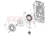 Flywheel magneto - Piaggio NRG Power DT 2007