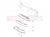 Meter combination - Cruscotto - Piaggio NRG Power DT 2007