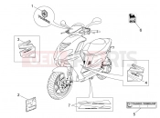 Plates - Emblems - Piaggio NRG Power DT 2007