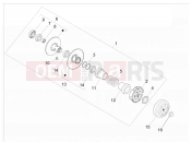 Driven pulley - Piaggio NRG Power DT 2014