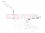 Driving mirror/s - Piaggio NRG Power DT 2014