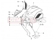 Front shield - Piaggio NRG Power DT 2014