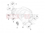 Selectors - Switches - Buttons - Piaggio NRG Power DT 2014