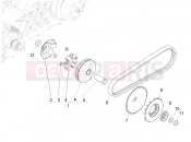 Driving pulley - Piaggio NRG Power DD 2018