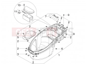 Helmet huosing - Undersaddle - Piaggio NRG Power DD 2018