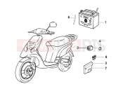 PIAGGIO NRG MC3 Purejet Battery-relays