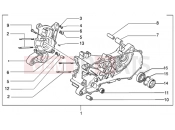 PIAGGIO NRG MC3 Purejet Crankase