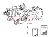 PIAGGIO NRG MC3 Purejet Engine