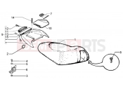 PIAGGIO NRG MC3 Purejet Saddle