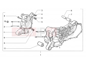 Crank-case - Piaggio Sfera 125cc