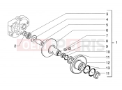 Fixed half-pulley - Piaggio Sfera 125cc