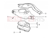 Handlebar cover - Piaggio Sfera 125cc