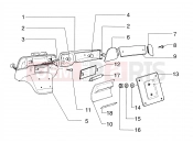 Rear lights - Piaggio Sfera 125cc
