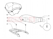 Saddle - Piaggio Sfera 125cc