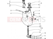 Fuel tank - Piaggio Sfera RST 50