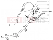 PIAGGIO Handlebars component parts