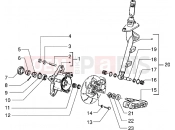PIAGGIO Speedometers kms.-Handlebar covers