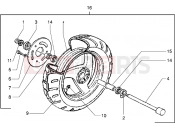 PIAGGIO Front wheel