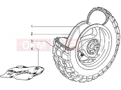 PIAGGIO Typhoon 125 2T Rear wheel