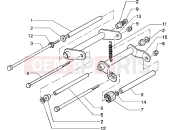 PIAGGIO Typhoon 125 2T Swinging arm