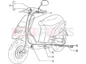 PIAGGIO Typhoon 125 2T Transmissions-rear brake-speedometer (kms)