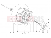 PIAGGIO Typhoon 125 4T 2V Front wheel