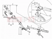 PIAGGIO Typhoon 125 4T 2V Handlebars - Master cil.