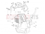 Cylinder head cover - Piaggio Typhoon 125 4T 2V 2013
