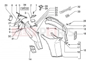 oldalburkolat - Piaggio Typhoon 125 X 2T