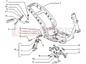 PIAGGIO Chassis-Central stand