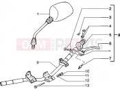 PIAGGIO Handlebars component parts