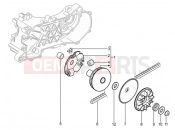 PIAGGIO Typhoon 50 2T (LBMC501) Driving pulley