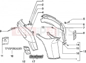 PIAGGIO Side covers