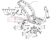 PIAGGIO Chassis-Central stand