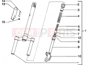 PIAGGIO Steering column