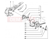Driving pulley - Piaggio Typhoon 50 XR 2T
