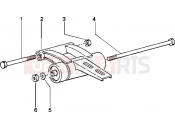 Swinging arm - Piaggio Typhoon 50 XR 2T