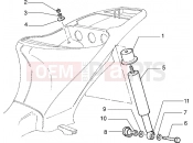 PIAGGIO Velofax Rear shock absorber