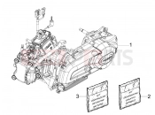 PIAGGIO X7 125 ie Engine, assembly