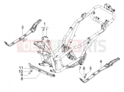 PIAGGIO X7 125 ie Frame/bodywork