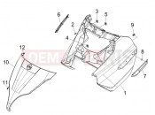PIAGGIO X7 125 ie Front shield